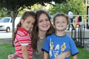 Christina and Kids